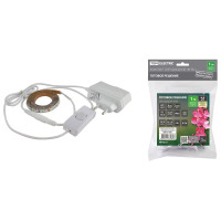 TDM SQ0331-0231 Комплект светодиодной ленты SMD2835-60 LED/м-12 В-4,8 Вт/м-IP65-3000 К (1 м), 6 Вт