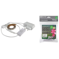 TDM SQ0331-0231 Комплект светодиодной ленты SMD2835-60 LED/м-12 В-4,8 Вт/м-IP65-3000 К (1 м), 6 Вт