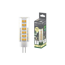 TDM SQ0340-0219 Лампа светодиодная G4-7 Вт-230 В-3000 К, SMD, 18,5x57 мм