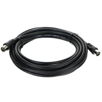 Telecom TTV9501-5M Кабель удлинительный антенный 9.5mm, 75Ом,ТВ-М->ТВ-F, 5m, Telecom (TTV9501-5M) [06926123462386]