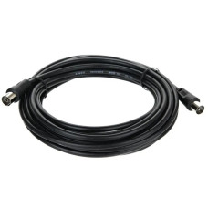 Telecom TTV9501-5M Кабель удлинительный антенный 9.5mm, 75Ом,ТВ-М->ТВ-F, 5m, Telecom (TTV9501-5M) [06926123462386]