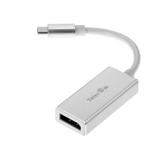 Telecom TUC035 Кабель-адаптер USB3.1 Type-Cm -> DP (f) 4K@60Hz, All Shell,Telecom<TUC035>