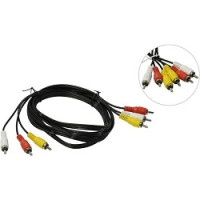 Telecom Кабель соединительный (TAV7150-2M) 3xRCA (M) - 3xRCA (M), 2m[6926123462829]