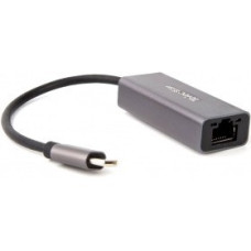 Telecom <TU320M> Кабель-переходник USB 3.1 Type-C ->RJ-45 1000Mbps Ethernet, Aluminum Shell, 0.15м [6926123470442]