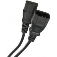 Telecom TE001-CU0.75-3M Кабель UPS - устройство 220V (IEC-320-C13/C14) <VDE>3G0,75mm2 ,3,0m, медь,Telecom <TE001-CU0.75-3M>