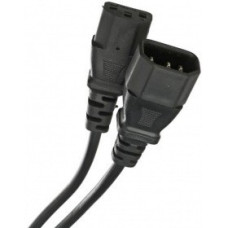 Telecom TE001-CU0.75-3M Кабель UPS - устройство 220V (IEC-320-C13/C14) <VDE>3G0,75mm2 ,3,0m, медь,Telecom <TE001-CU0.75-3M>