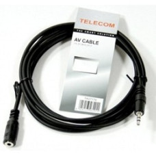 Telecom (TAV7179-3M) Удлинитель звуковой (3.5mm Jack M - 3.5mm Jack F) 3.0м [6926123462928]