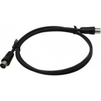 Telecom (TTV9501-1M) Удлинитель антенный 9.5mm, 75Ом,ТВ-М->ТВ-F, 1m
