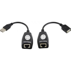 Telecom Адаптер-удлинитель USB-AMAF/RJ45, по витой паре до 45m <TU824> [6926123510322]