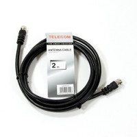 Telecom Кабель соединительный (TAN9520-2M) антенный RG59 F-male-F-male 2м [6926123462447]
