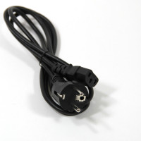 Telecom Кабель питания (TP021-IEC320-C13/SHM-1.8-BK) компьютер - розетка 220V <1.8м> (Европейский стандарт) [6926123461327]