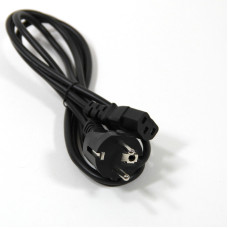 Telecom Кабель питания (TP021-IEC320-C13/SHM-1.8-BK) компьютер - розетка 220V <1.8м> (Европейский стандарт) [6926123461327]