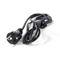 Telecom Кабель питания (TP022-IEC320-C5/SHM-1.8-BK/POWER_CORD_NOTEBOOK_1.8 М) для ноутбуков 1.8m, 3-pin, с заземлением, 220V (Европейский стандарт) [6926123461358]