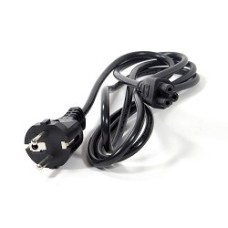 Telecom Кабель питания (TP022-IEC320-C5/SHM-1.8-BK/POWER_CORD_NOTEBOOK_1.8 М) для ноутбуков 1.8m, 3-pin, с заземлением, 220V (Европейский стандарт) [6926123461358]