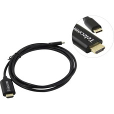Telecom Кабель USB3.1 Type-Cm -> HDMI A(m) 4K@60Hz, 1.8m <TCC008-1.8M> [6937510892150]
