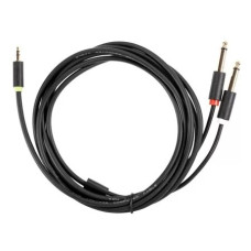 Telecom <TAV6168-3M> Кабель-адаптер 3.5ST(M)/2X6.35 ST(M), 3м, PRO [7958820049989]