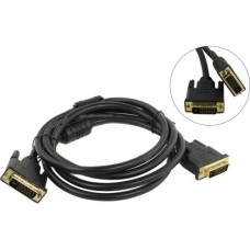 Telecom Кабель DVI-D-DVI-D Dual link 25M/25M, экран, феррит.кольца, 1.8м <TCG441D-1.8M> [4895182213548]