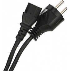 Telecom TE021-CU1.0-1.8M Кабель компьютер - розетка 220V EU (прямой) <VDE>3GX1,0мм2, 1,8m, медь, Telecom <TE021-CU1.0-1.8> [06926123463796]