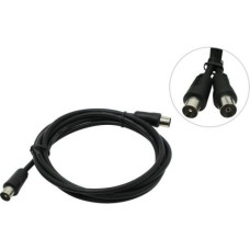 Telecom (TTV9501-2M) Удлинитель антенный 9.5mm, 75Ом,ТВ-М->ТВ-F, 2m[6926123462362]