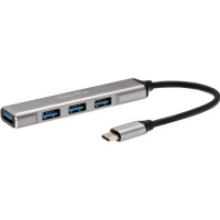 Telecom TA308C Переходник USB 3.1 Type-C->USB3.0+3 USB2.0, Aluminum Shell, 0.2м Telecom <TA308C> [07958820049750]