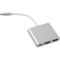Telecom Кабель-концентратор USB3.1 TypeCm ->HDMI+USB3.0 +PD charging 4K@30Hz <TUC010>