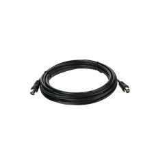 Telecom TTV9555-3M Кабель соединительный антенный 9.5mm, 75Ом,ТВ-М->ТВ-M, 3m, Telecom (TTV9555-3M)[6926123462416]