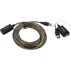 Telecom Кабель USB2.0-repeater, удлинительный активный <Am->Af> 5м <TUS7049-5M>[6926123512005]