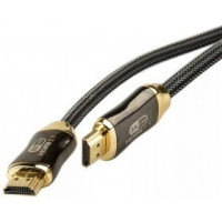 Telecom TCG300-3M Кабель HDMI 19M/M,ver. 2.1, 8K@60 Hz 3m метал разъемы, нейлоновая оплетка Telecom <TCG300-3M>