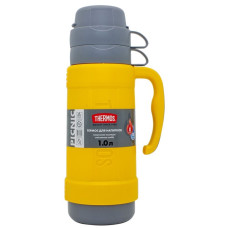 Thermos Термос со стеклянной колбой Picnic 40 Series, желтый (1 л.)