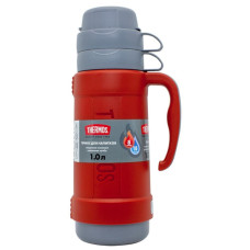 Thermos Термос со стеклянной колбой Picnic 40 Series, карминно-красный (1 л.)
