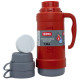 Thermos Термос со стеклянной колбой Picnic 40 Series, карминно-красный (1 л.)