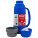 Thermos Термос со стеклянной колбой Weekend 36 Series, синий (1 л.)