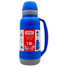 Thermos Термос со стеклянной колбой Weekend 36 Series, синий (1,8 л.)