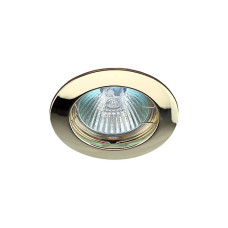 Светильник ЭРА C0043655 KL1 GD MR16 12V/220V 50W золото, литой