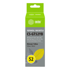 Чернила Cactus CS-GT52YB M0H56AE желтый 100мл для DeskJet GT 5810/5820/5812/5822