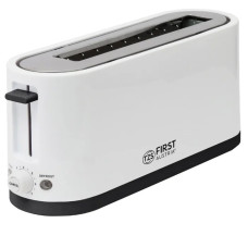 FIRST FA-5368-4 White 5368-4 Тостер,900 Вт,Слот для ломтиков 25х12х4 см Белый