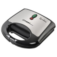 FIRST FA-5337-6 black Сэндвичница-тостер, Мощность: 700 Вт.Пластины с антипригарным покрытием.