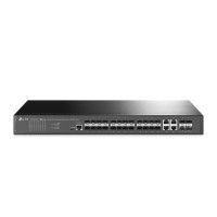 TP-Link TL-SG3428XF JetStream 24-портовый управляемый SFP-коммутатор уровня 2+ с четырьмя слотами SFP+ 10 Гбит/с