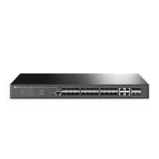 TP-Link TL-SG3428XF JetStream 24-портовый управляемый SFP-коммутатор уровня 2+ с четырьмя слотами SFP+ 10 Гбит/с