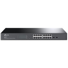 TP-Link TL-SG2218 JetStream 16-портовый гигабитный Smart коммутатор с 2 SFP слотами
