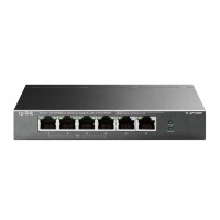 TP-Link TL-SF1006P 6-портовый 10/100 Мбит/с настольный коммутатор с 4 портами PoE+