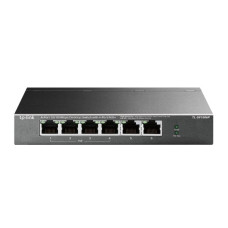 TP-Link TL-SF1006P 6-портовый 10/100 Мбит/с настольный коммутатор с 4 портами PoE+