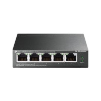 TP-Link TL-SF1005LP 5-портовый 10/100 Мбит/с настольный коммутатор с 4-портами PoE