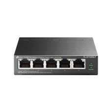 TP-Link TL-SF1005LP 5-портовый 10/100 Мбит/с настольный коммутатор с 4-портами PoE