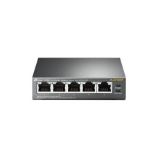 TP-Link TL-SF1005P 5-портовый 10/100 Мбит/с настольный коммутатор с 4 портами PoE+