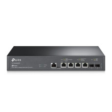 TP-Link TL-SX3206HPP JetStream управляемый коммутатор 10 Гбит/с уровня 2+ с четырьмя портами PoE++ и двумя слотами SFP+
