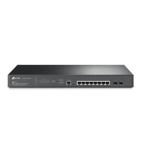 TP-Link TL-SG3210XHP-M2 JetStream управляемый коммутатор уровня 2+ с 8 PoE+ портами 2.5GBASE-T и 2 SFP+ портами 10GE