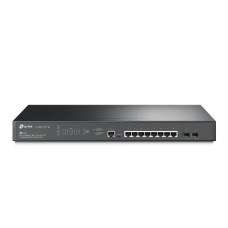 TP-Link TL-SG3210XHP-M2 JetStream управляемый коммутатор уровня 2+ с 8 PoE+ портами 2.5GBASE-T и 2 SFP+ портами 10GE