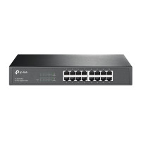 TP-Link TL-SG1016D 16-портовый гигабитный настольный/монтируемый в стойку коммутатор