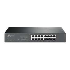 TP-Link TL-SG1016D 16-портовый гигабитный настольный/монтируемый в стойку коммутатор